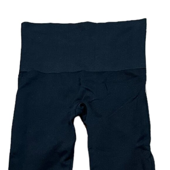 SPANX Look At Me Now Seamless Leggings Black Size Large‎ Style# FL3515 - Picture 2 of 6